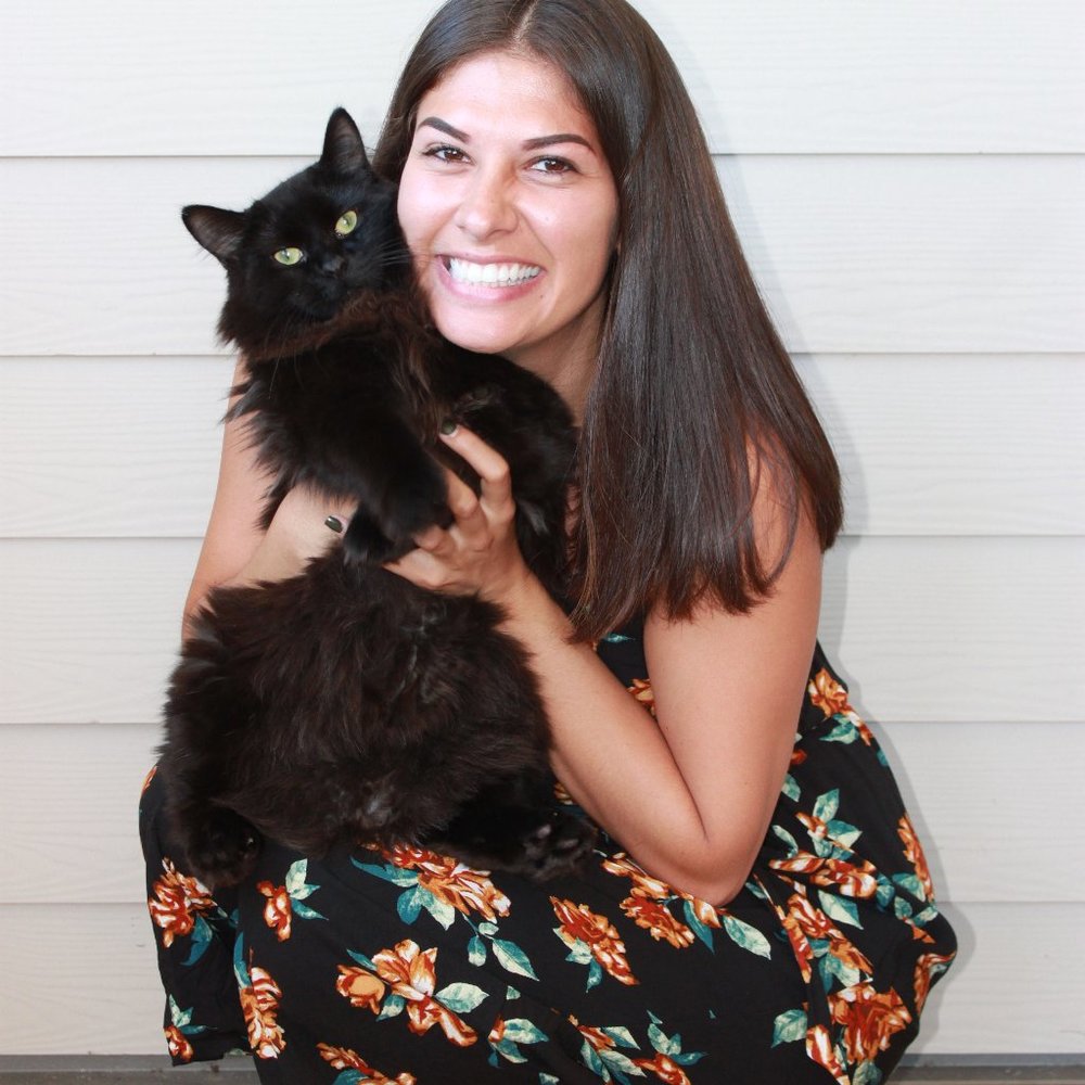 Black Floral Tie Front Jumpsuit
